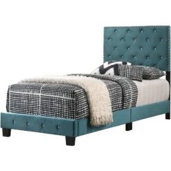 Passion Furniture Suffolk Twin Panel Bed -Homcom Crosley Shop GUEST 8b18ba75 03ba 4737 a25d a430aa008994