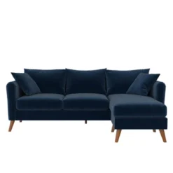 Magnolia Sectional Sofa With Pillows - Novogratz -Homcom Crosley Shop GUEST 8c318424 bdc5 4c72 b511 060df2f588f7