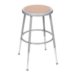 2pk Adjustable Heavy Duty Steel Stool - Hampden Furnishings