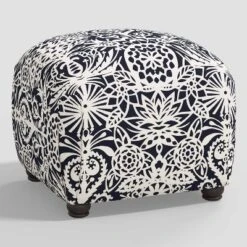 Poppy Ottoman In Damask - Skyline Furniture -Homcom Crosley Shop GUEST 8d963cef aa16 4f52 9a0e ff933e94cb9c