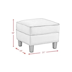 Teagan Ottoman - Picket House Furnishings 11 Teagan Ottoman - Picket House Furnishings -Homcom Crosley Shop GUEST 8f71833d 4d04 45df b160 65c20db31abb