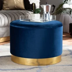 Marisa Velvet Upholstered Storage Ottoman - Baxton Studio -Homcom Crosley Shop GUEST 8fe02e02 3fc6 4f48 9b62 13e1f008901e