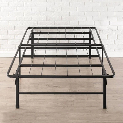 14" Premium Steel Bed Frame And Platform Bed Black - Mellow 3 14" Premium Steel Bed Frame And Platform Bed Black - Mellow