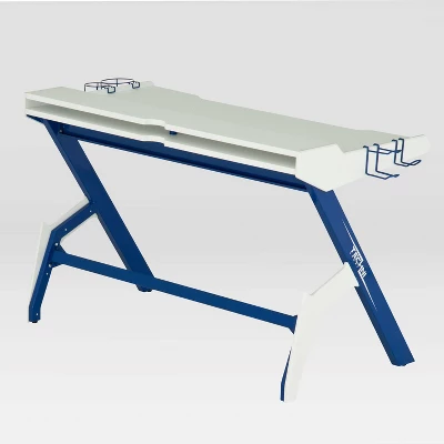 Ergonomic Computer Gaming Desk Blue - Techni Sport 8 Ergonomic Computer Gaming Desk Blue - Techni Sport - Image 6