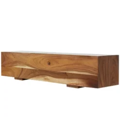 Contemporary Wood Block Bench Brown - Olivia & May 13 Contemporary Wood Block Bench Brown - Olivia & May -Homcom Crosley Shop GUEST 909cf816 dcd3 48c9 8030 03a393533fe8