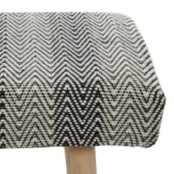 Bohemian Wood Cotton Upholstered Bench - Olivia & May -Homcom Crosley Shop GUEST 90ea31a5 c39e 4b0f 8f11 16dfd5ff8e9a