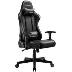 Gaming Office Chair PU Leather With Adjustable Headrest And Lumbar Pillow - GTRACING -Homcom Crosley Shop GUEST 915e4b81 d426 4dc3 b18c 000461bea719