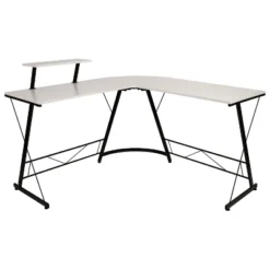 Flash Furniture L-Shaped Desk 71.5" Computer Corner Desk, Home Office Corner Desk, Gaming Desk, Space Saving, Easy To Assemble -Homcom Crosley Shop GUEST 91ddfd12 9e34 483e b6b5 d230f682d399