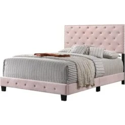 Passion Furniture Suffolk Full Panel Bed -Homcom Crosley Shop GUEST 91df0171 6b51 414c 8d94 ad9040e2f02b