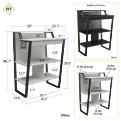 Genesis Standing Gaming Desk/Arcade Stand - NTENSE 19 Genesis Standing Gaming Desk/Arcade Stand - NTENSE -Homcom Crosley Shop GUEST 91df7aa1 0e0d 485f 8dfb e942e632ccfe