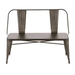 Oregon Industrial Metal Dining Entryway Bench- LumiSource 14 Oregon Industrial Metal Dining Entryway Bench- LumiSource -Homcom Crosley Shop GUEST 9410c776 994c 494b 9dd9 7a58a2723c68