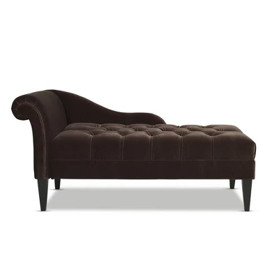 Jennifer Taylor Home Harrison Tufted Roll Arm Chaise Lounge 11 Jennifer Taylor Home Harrison Tufted Roll Arm Chaise Lounge - Image 9