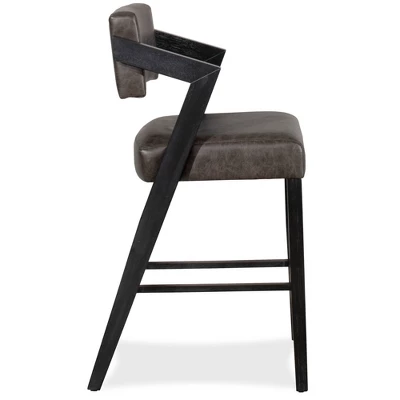 Snyder Stationary Barstool Black - Hillsdale Furniture 8 Snyder Stationary Barstool Black - Hillsdale Furniture - Image 6