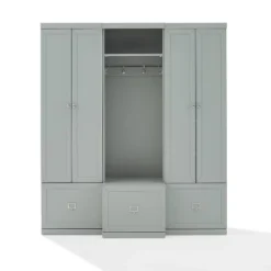 3pc Harper Entryway Set With Hall Tree And 2 Pantry Closets Gray - Crosley 20 3pc Harper Entryway Set With Hall Tree And 2 Pantry Closets Gray - Crosley -Homcom Crosley Shop GUEST 95b04858 246a 476a 923a d086ba0338ec