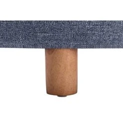 Large Round Storage Ottoman With Lift Off Lid - WOVENBYRD -Homcom Crosley Shop GUEST 96e0aea1 e4e3 4931 b63e e930934bc49b