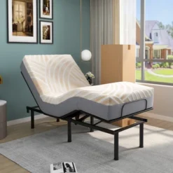 Costway 8‘’/10'' Twin XL Cooper Adjustable Bed Memory Foam Mattress CertiPUR-US Certified -Homcom Crosley Shop GUEST 96f7bde3 37e7 4890 a633 ee73bcad3d1c