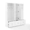 3pc Harper Entryway Pantry Closet & 2 Hall Trees Set White - Crosley -Homcom Crosley Shop GUEST 984e844d 3d30 47e0 a5e8 e8a65af85c31