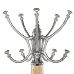 72" X 19" Traditional Aluminum Coat Rack - Olivia & May -Homcom Crosley Shop GUEST 9871ae95 b447 467e 8fe3 b10432f55916