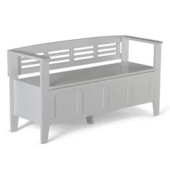 48" Chandler Solid Wood Entryway Storage Bench - Wyndenhall 28 48" Chandler Solid Wood Entryway Storage Bench - Wyndenhall -Homcom Crosley Shop GUEST 99931486 1601 4f1c a144 a16c643fa102