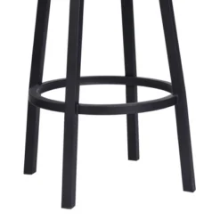 30" Armen Living Balboa Bar Height Barstool Vintage Black -Homcom Crosley Shop GUEST 99b9bb73 b544 48bf a1c0 5e23793b6b2c