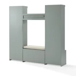 4pc Harper Entryway Set With Bench, Shelf And 2 Hall Trees - Crosley -Homcom Crosley Shop GUEST 99ea1418 e819 40d9 a362 c2b43f0b48f4