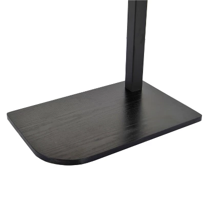 HOMCOM 61 Inch Modern Reversible L-Shaped Home Office Desk Computer Laptop Table Gaming Desk Corner Workstation With CPU Stand, Space Saving, Black 6 HOMCOM 61 Inch Modern Reversible L-Shaped Home Office Desk Computer Laptop Table Gaming Desk Corner Workstation With CPU Stand, Space Saving, Black - Image 4