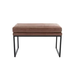 30.5" Decorative Pillowtop Ottoman - WOVENBYRD -Homcom Crosley Shop GUEST 9aaf1786 a6c1 4a57 a39a 6b46b8528b7b