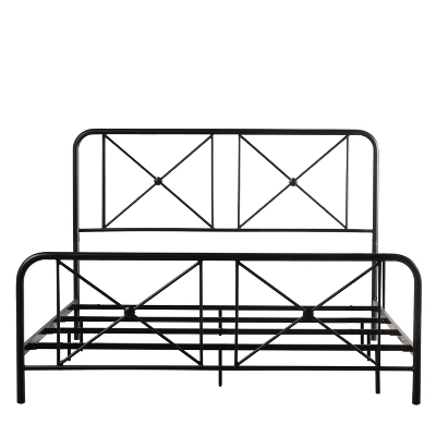 Queen Williamsburg Metal Bed Black - Hillsdale Furniture 8 Queen Williamsburg Metal Bed Black - Hillsdale Furniture - Image 6