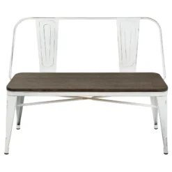 Oregon Industrial Dining/Entryway Bench - Lumisource -Homcom Crosley Shop GUEST 9b7d47d6 6913 4d66 b877 d765e55660b1