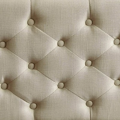 Collette Tufted Bench With Storage Butter Cream - Adore Decor 10 Collette Tufted Bench With Storage Butter Cream - Adore Decor - Image 8