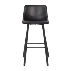 Flash Furniture Caleb Modern Armless 30 Inch Bar Height Commercial Grade Barstools With Footrests And Matte Iron Frames, Set Of 2 -Homcom Crosley Shop GUEST 9c17e39b 4277 4ece 9b89 b519ae0564de