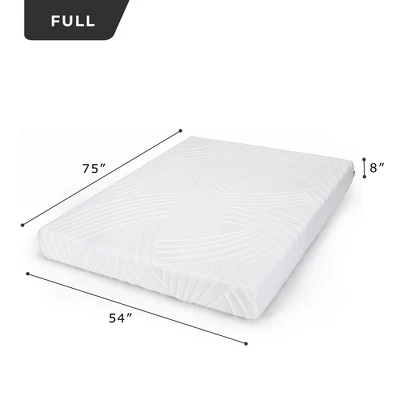 Costway 8'' Gel Infused Memory Foam Mattress Jacquard Firm Hybrid Pressure Relief QueenFull 3 Costway 8'' Gel Infused Memory Foam Mattress Jacquard Firm Hybrid Pressure Relief QueenFull