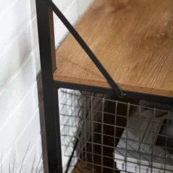 72" Urban Farmhouse Mixed Material Hall Tree - Saracina Home -Homcom Crosley Shop GUEST 9d2e4a4e a4dc 43d5 a1b1 529325fa9cf7