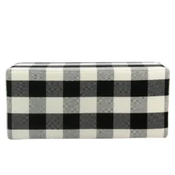 Large Decorative Storage Bench Black Plaid - HomePop 13 Large Decorative Storage Bench Black Plaid - HomePop -Homcom Crosley Shop GUEST 9d3b0e95 e5e1 422d a755 a1b87805ec26