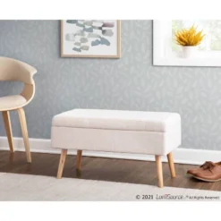 31" Stor Bench - LumiSource -Homcom Crosley Shop GUEST 9d41cee0 80c5 471d a820 efd259835646