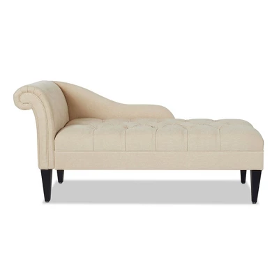 Jennifer Taylor Home Harrison Tufted Roll Arm Chaise Lounge 7 Jennifer Taylor Home Harrison Tufted Roll Arm Chaise Lounge - Image 5