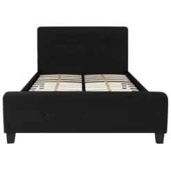 Emma And Oliver Full Size Three Button Tufted Platform Bed In Black Fabric 7 Emma And Oliver Full Size Three Button Tufted Platform Bed In Black Fabric -Homcom Crosley Shop GUEST 9ee4d11a 5760 4173 aa89 2a5224f77f22