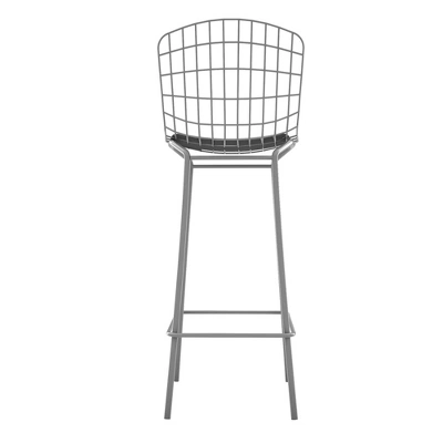 Set Of 2 41.73" Madeline Barstools - Manhattan Comfort 7 Set Of 2 41.73" Madeline Barstools - Manhattan Comfort - Image 5