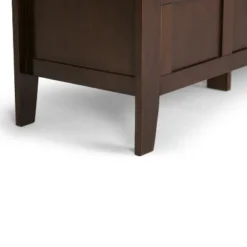 48" Chandler Solid Wood Entryway Storage Bench - Wyndenhall 22 48" Chandler Solid Wood Entryway Storage Bench - Wyndenhall -Homcom Crosley Shop GUEST 9f4e90ab a368 49c8 a930 18c16b3fda30