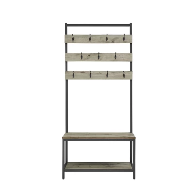 Hampton Hall Tree - Linon 4 Hampton Hall Tree - Linon - Image 2