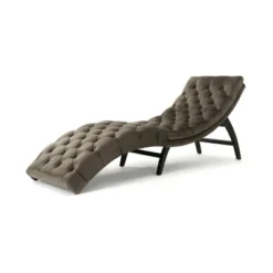 Garret Tufted Chaise Lounge - Christopher Knight Home -Homcom Crosley Shop GUEST a0392dd9 2c9a 401b 9f23 1d7264d66eac