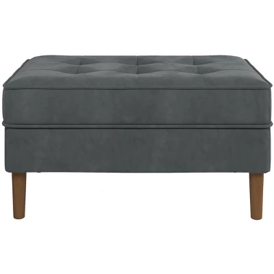Inmod Matilde Velvet Ottoman 7 Inmod Matilde Velvet Ottoman - Image 5