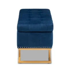Ellery Velvet Fabric Upholstered Ottoman - Baxton Studio 14 Ellery Velvet Fabric Upholstered Ottoman - Baxton Studio -Homcom Crosley Shop GUEST a086fb21 d1d8 44bc 98a9 18cff1cdad5f