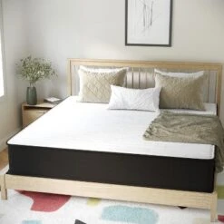 Flash Furniture Dream 12 Inch Hybrid Mattress, High Density Foam And Pocket Spring Mattress In A Box, CertiPur-US Certified Foam -Homcom Crosley Shop GUEST a0913c4d 96bc 41fa a606 aa8d9fd0ed1b