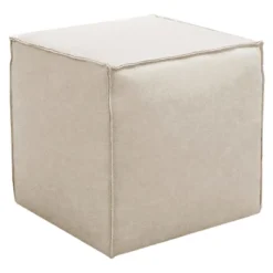 Custom Upholstered Square Ottoman With French Seams - Skyline Furniture -Homcom Crosley Shop GUEST a0e467f6 5eb7 4086 b714 b42e70020149