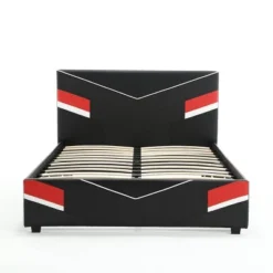 Orion ESports Gaming Bed Frame Black/Red - X Rocker -Homcom Crosley Shop GUEST a1be2f64 02e5 4b01 afc6 34a19d85fa53