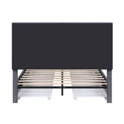 Ekali Upholstered Platform Bed With 4 Side Drawers - MiBasics -Homcom Crosley Shop GUEST a2090f51 17ea 4166 8953 cf5de22664f9