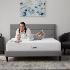 Lucid Comfort Collection 12" Memory Foam Mattress -Homcom Crosley Shop GUEST a269fb8d 6936 4d5b b3a0 43adbfe3cb01