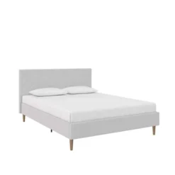 Venus Tufted Upholstered Bed Gray Linen - Room & Joy -Homcom Crosley Shop GUEST a3a8c000 72d0 4185 b0fd 459a894a30b1