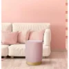 BirdRock Home Round Velvet Ottoman Foot Stool - Pink 2 BirdRock Home Round Velvet Ottoman Foot Stool - Pink -Homcom Crosley Shop GUEST a3f77918 c441 437b 863c c2b52be2c09a